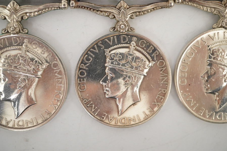 Four George VI General Service Medals